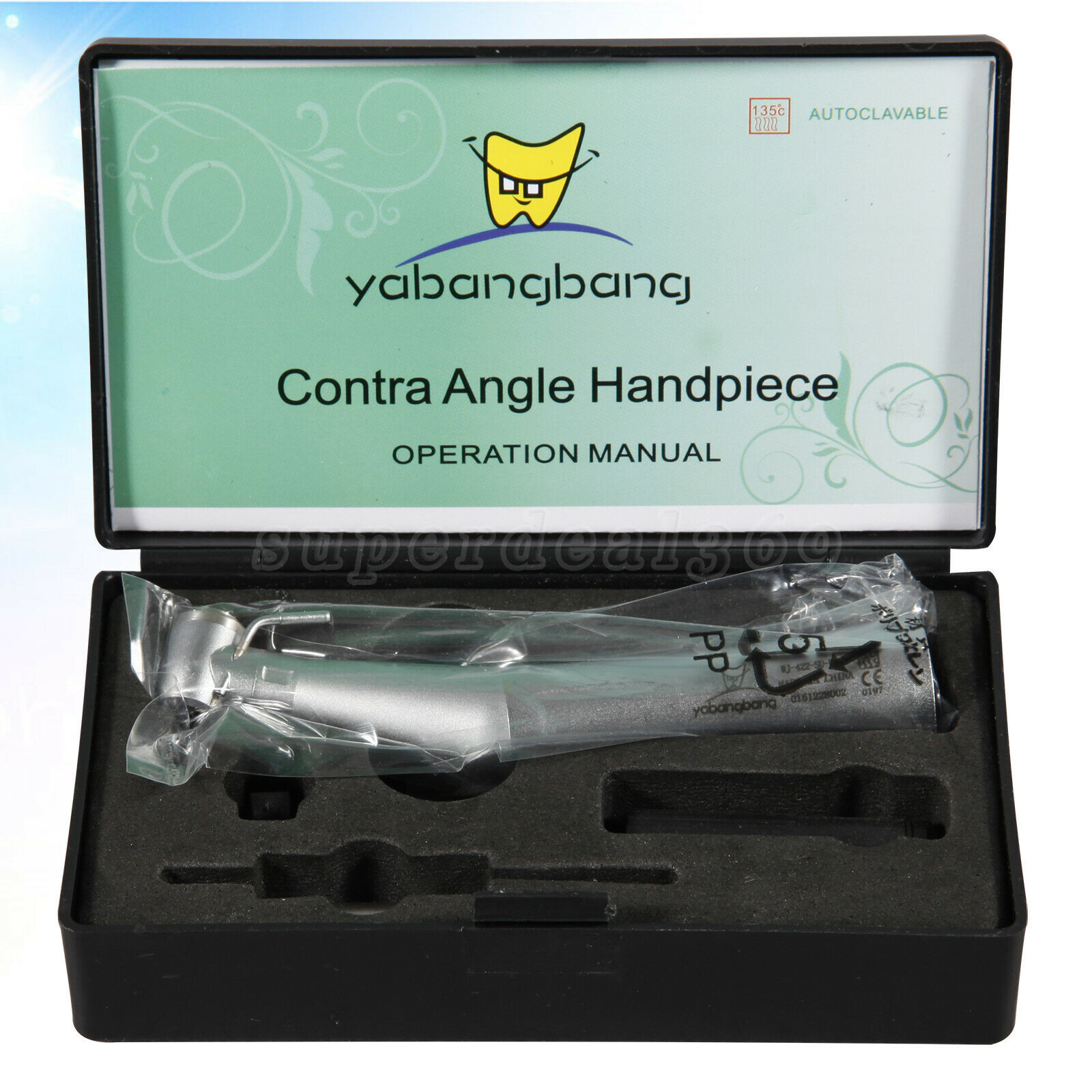 NSK style SG20 dental 20:1 reduction implant surgical contra angle handpiece NY