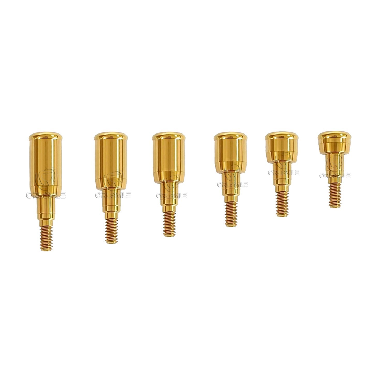 Locator abutment set full Set fit to 3i (Certain)-3.25/3.4 GH1-6mm
