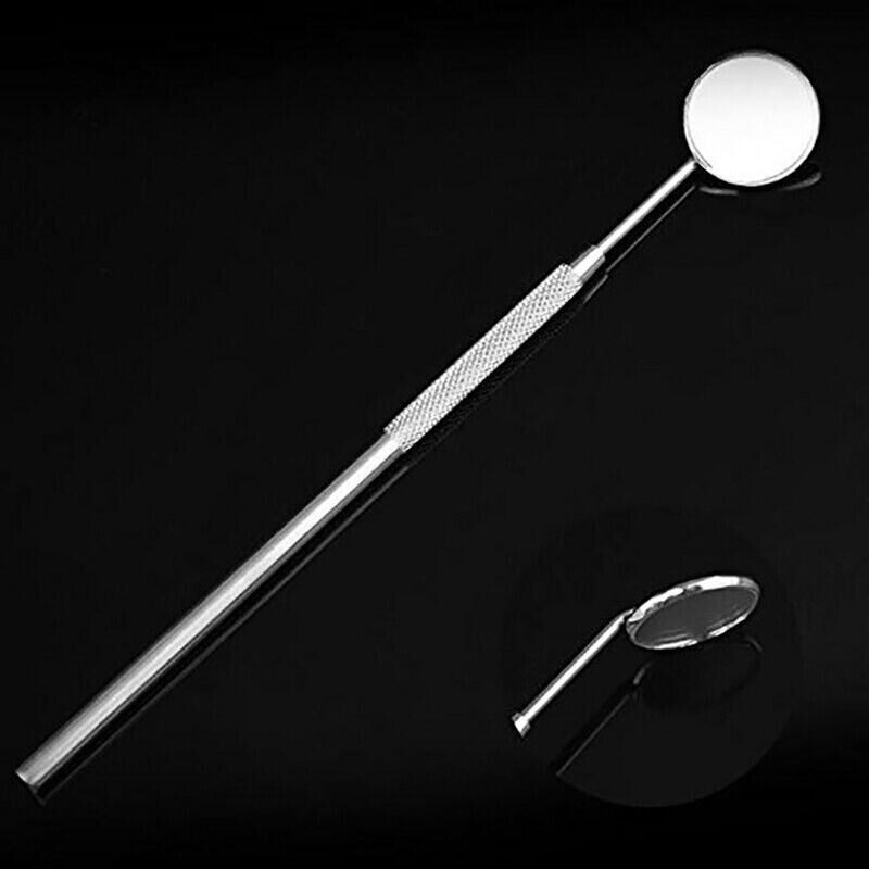 Stainless Steel Dental Mirror, Oral Exam Instrument for Dentist, 1 to 10 PCS