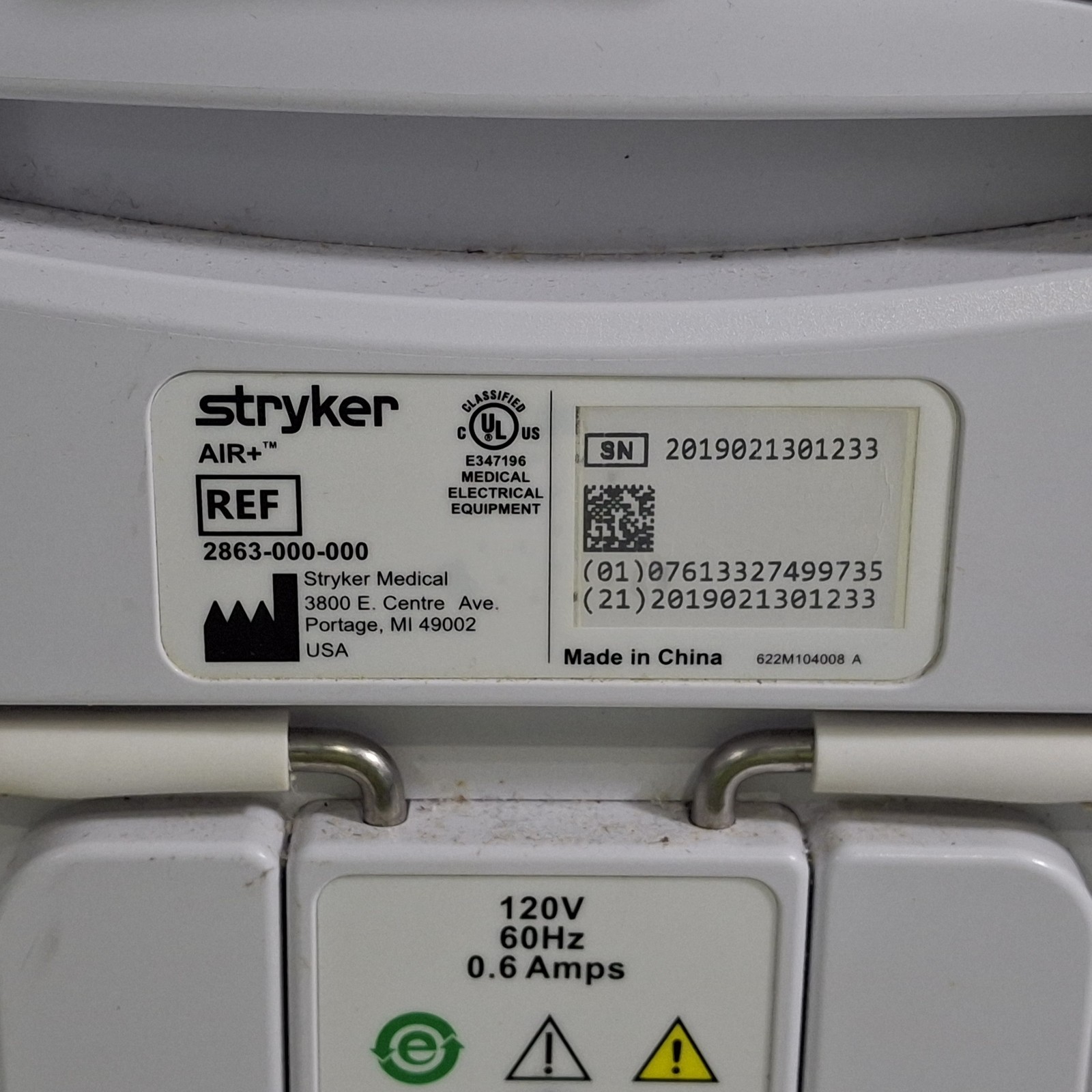 Stryker Air+ Air Pump