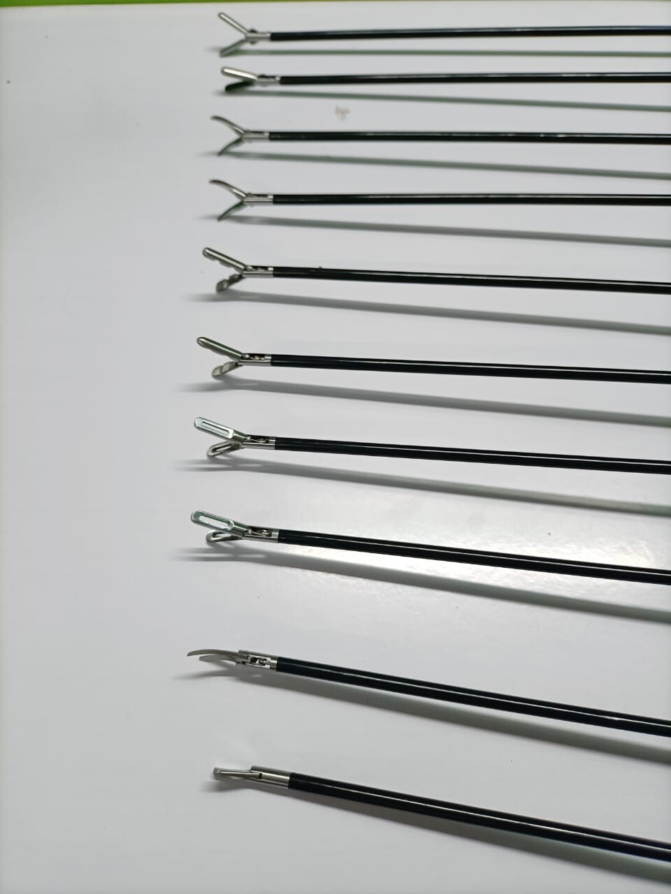 10pc Laparoscopic Storz-Type Grasping Forceps 5mmx330mm Reusable Instruments