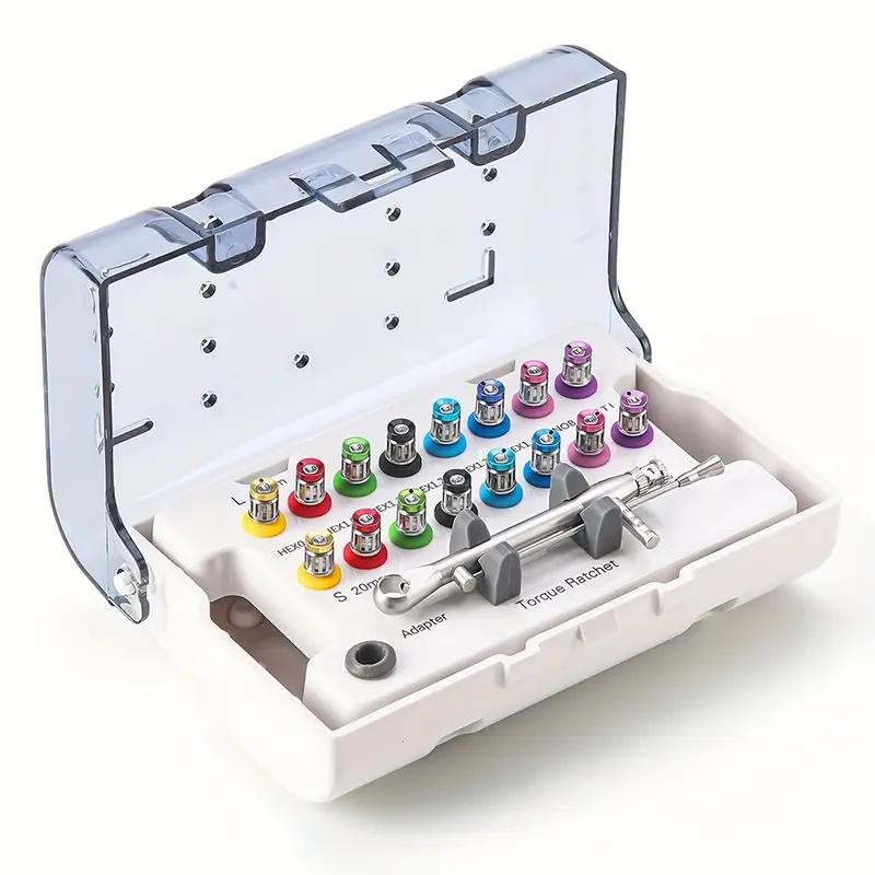 Dental Universal Implant Prosthetic Kit Torque Wrench Screw Driver Remover 135°C