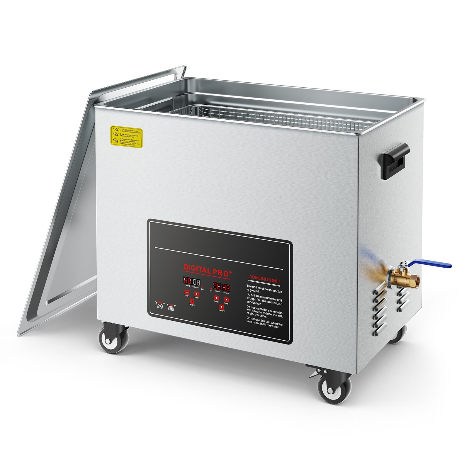 Uimoso 50L Ultrasonic Cleaner Machine with Cleaning Basket & Digital Display