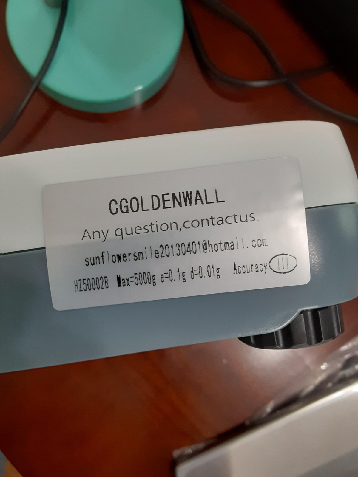CGOLDENWALL Precision Laboratory Balance 5000g d=0.01g