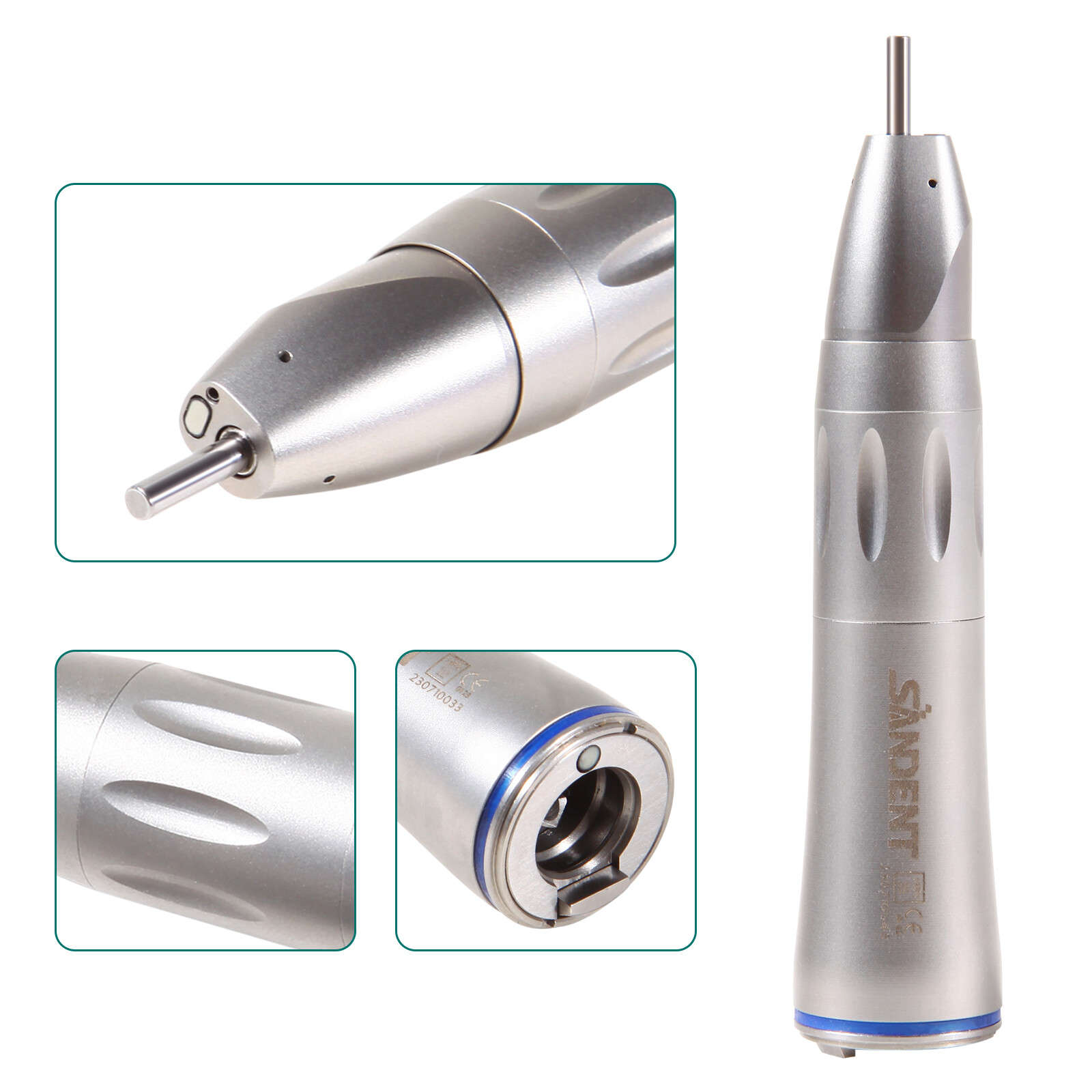 Dental Straight Slow low Speed Handpiece With Inner water spray/External