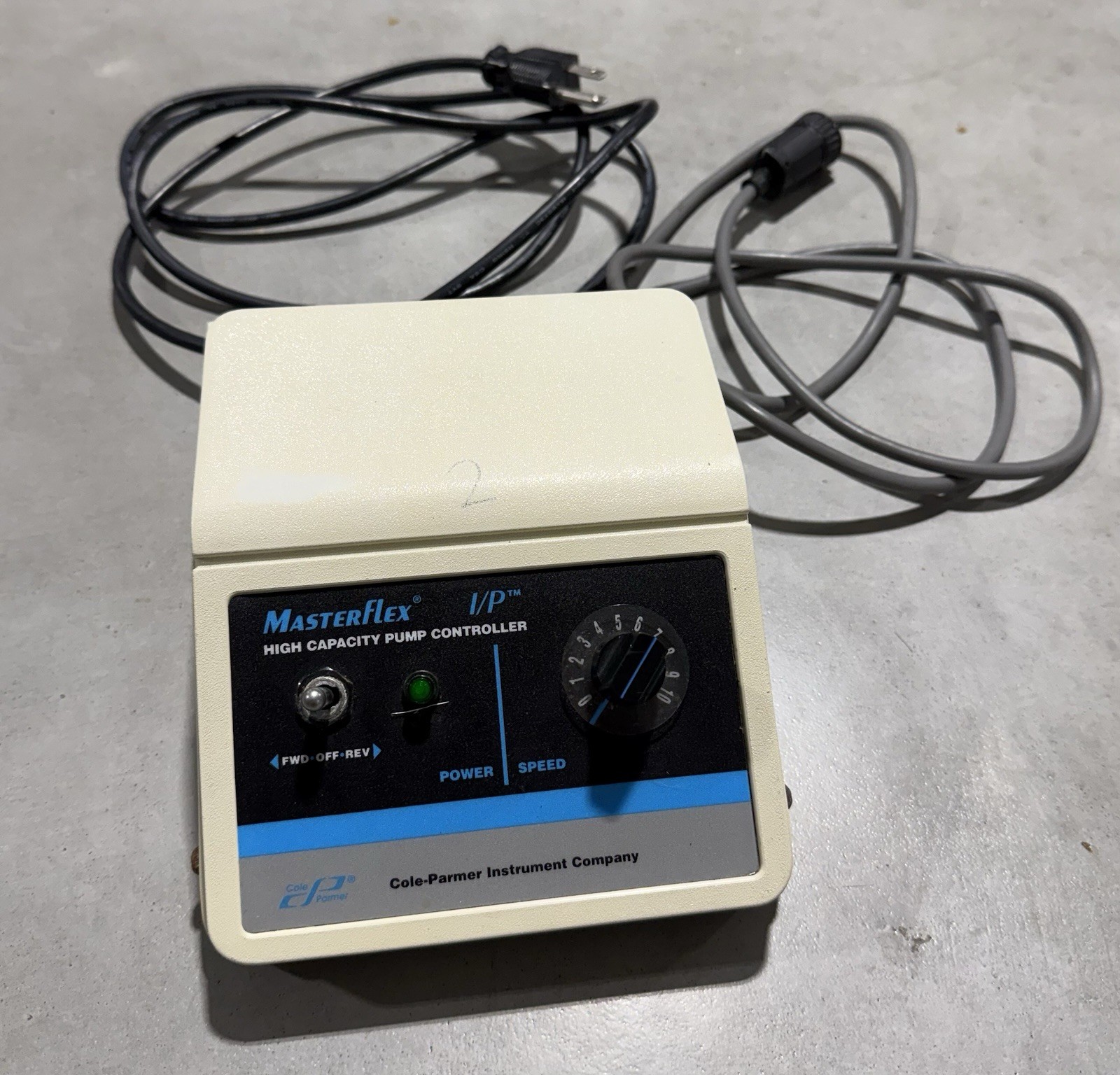 Cole Parmer 7591-60 MasterFlex I/P High Capacity Pump Controller 115 VAC 50/60Hz