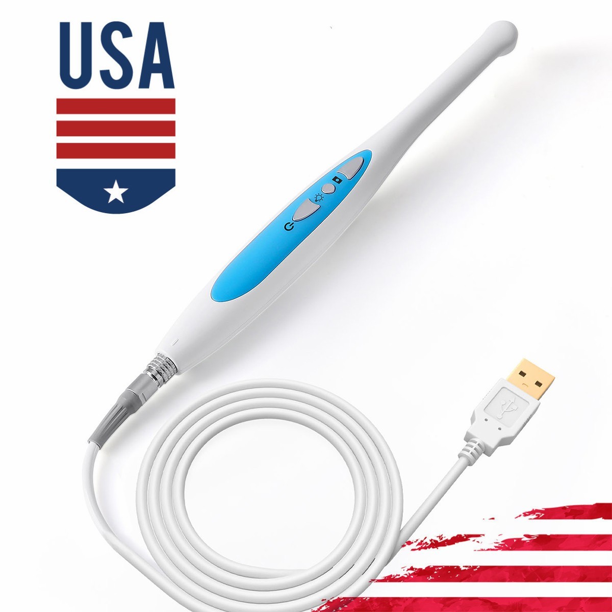 720P HD Dental Intraoral Camera Dental Camera Super-wide Automatically Adjusting