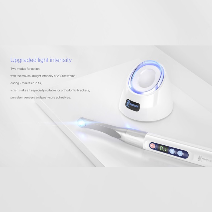 Woodpecker ILED Plus Curing Light (1 Sec Curing Time) Led Light with 360° fully