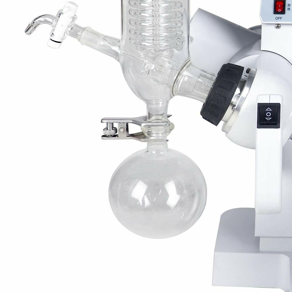 2L Rotary Evaporator Automatic Lifting Rotavap Turnkey System with Chiller Pump