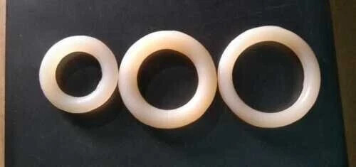 Ring Vaginal Pessary Silicone Sizes 50mm 65mm 75mm Non Sterile Set of 3 Rings