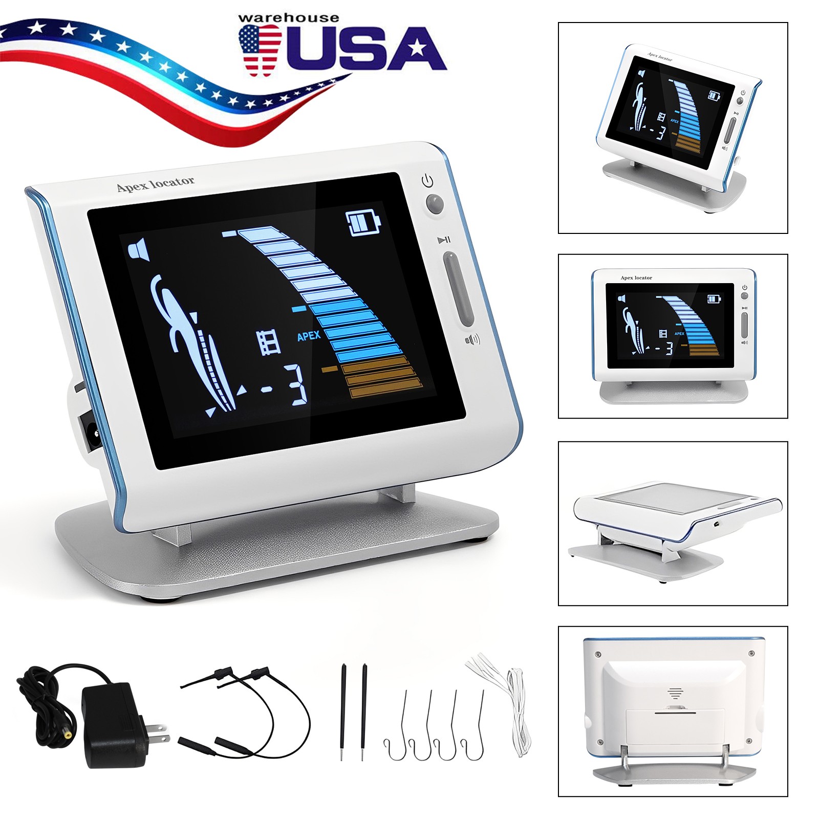 Dental Ultrasonic Scaler Handpiece For EMS / Scaler Tip Scaling G1-G6