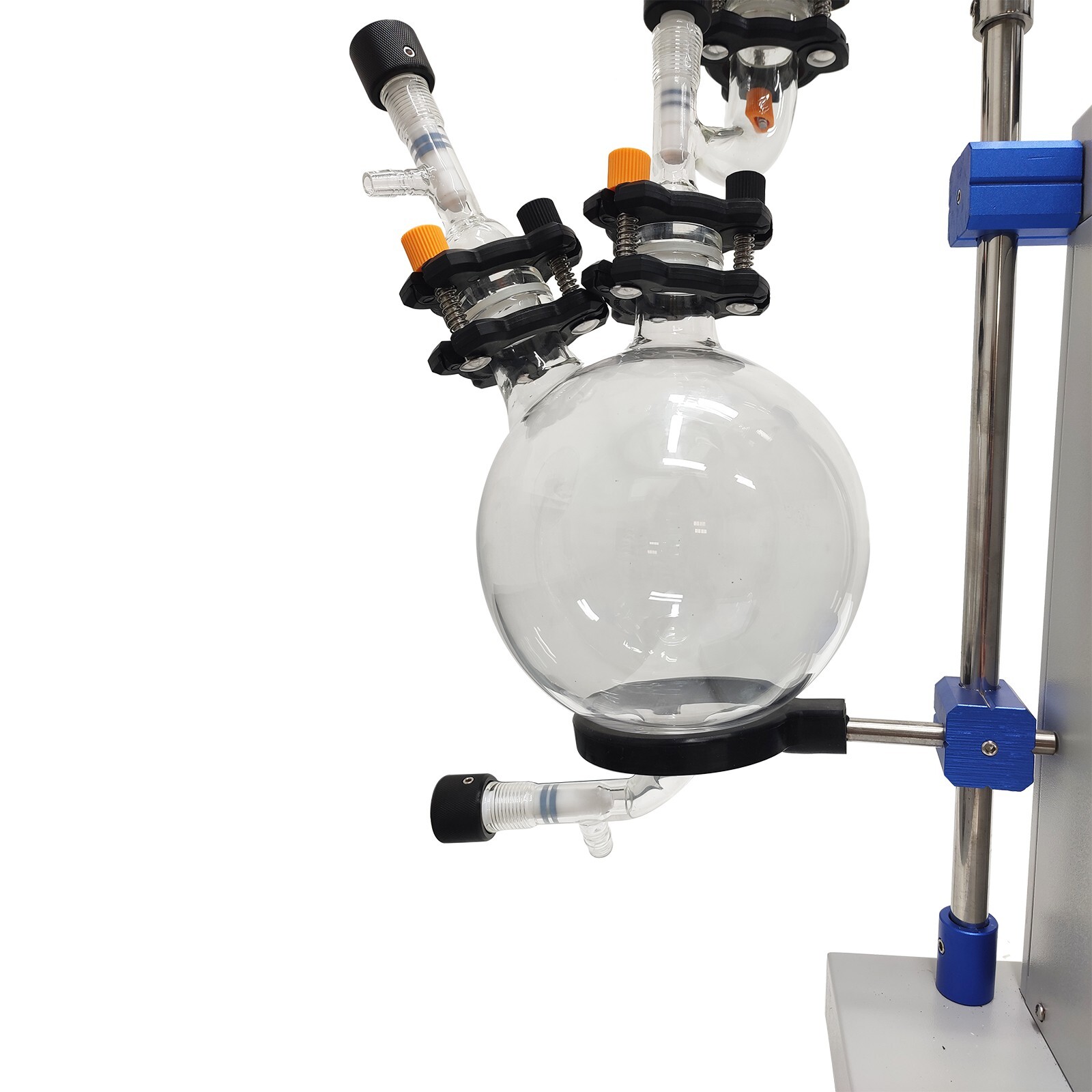 5L Explosion-Proof Rotary Evaporator w/3L Recovery Bottle,110V Lab Rotavapor Bat