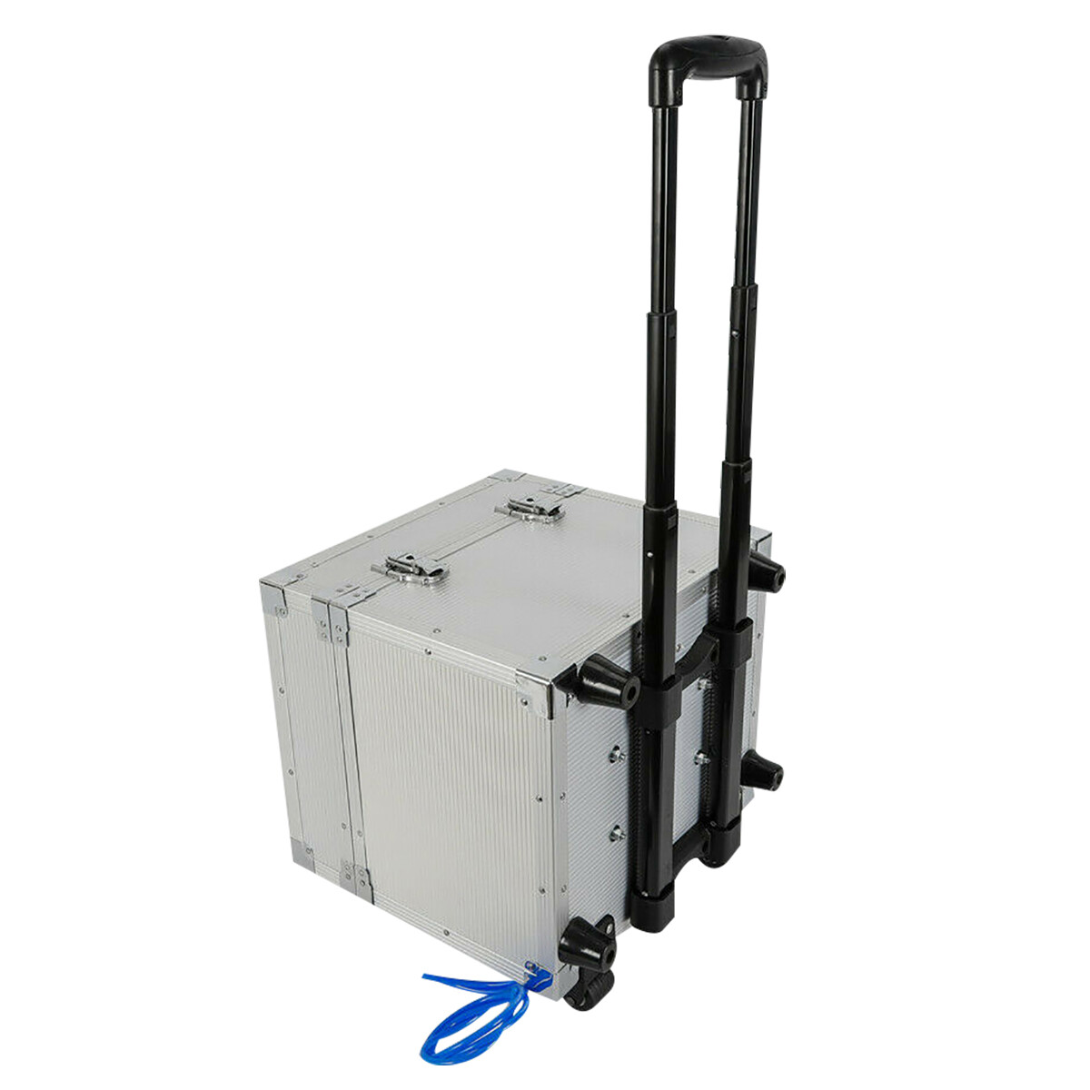 4 Holes Dental Mobile Delivery Unit Portable Rolling Box Air Compressor Suction