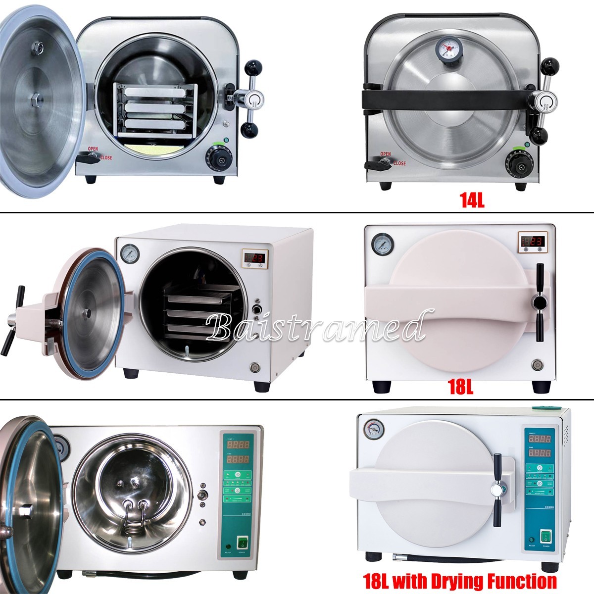Portable Dental Delivery Unit Air Compressor/Autoclave Steam Sterilizer Medical