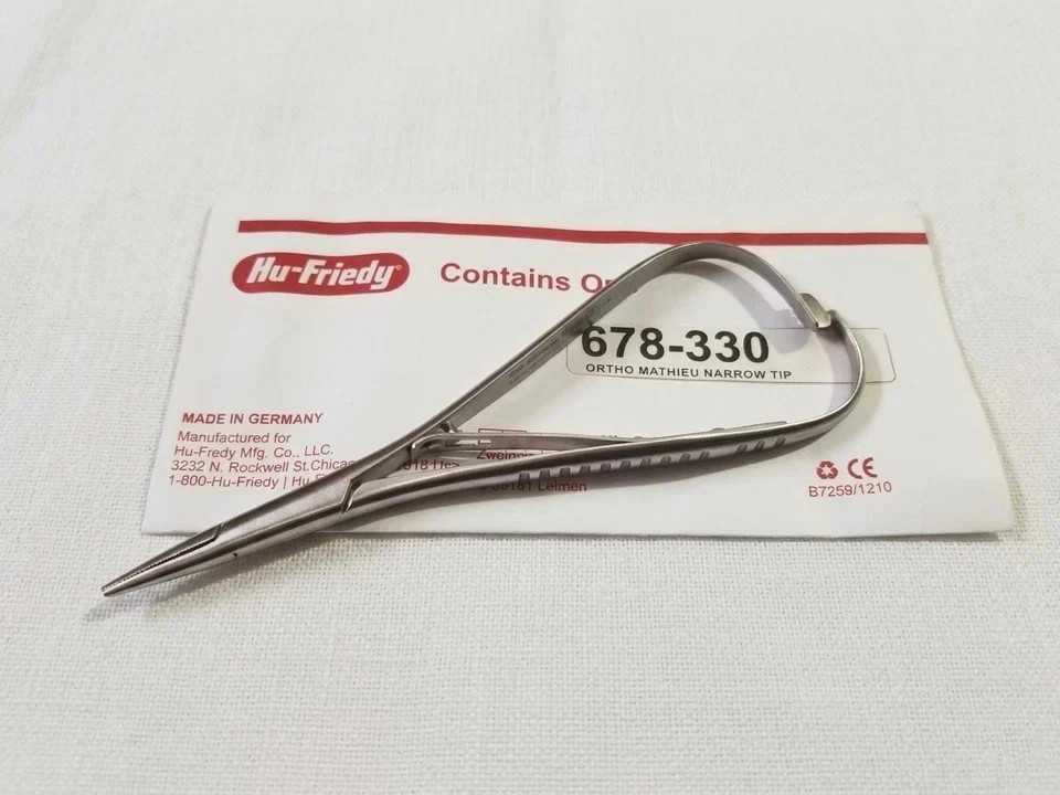 Lot of 5 Pcs HU FRIEDY Mathieu Narrow Tip Orthodontic Plier 678-330