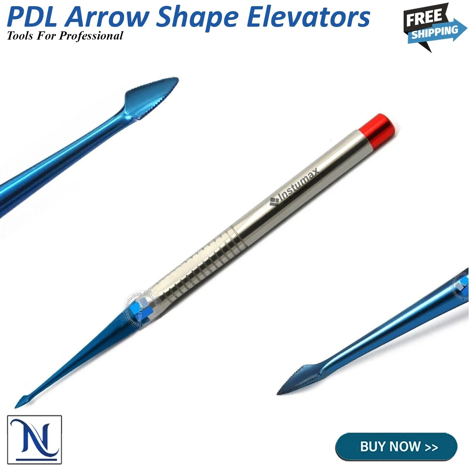 Dental Luxating Elevators PDL Periotome Luxation Root Extracting Extraction Kit