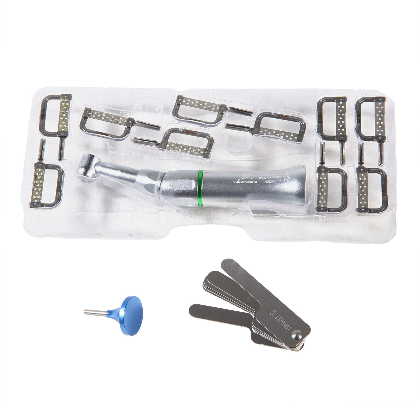 Dental Ortho Contra Angle 4:1 Contra Angle Handpiece Interproximal Strip IPR Kit