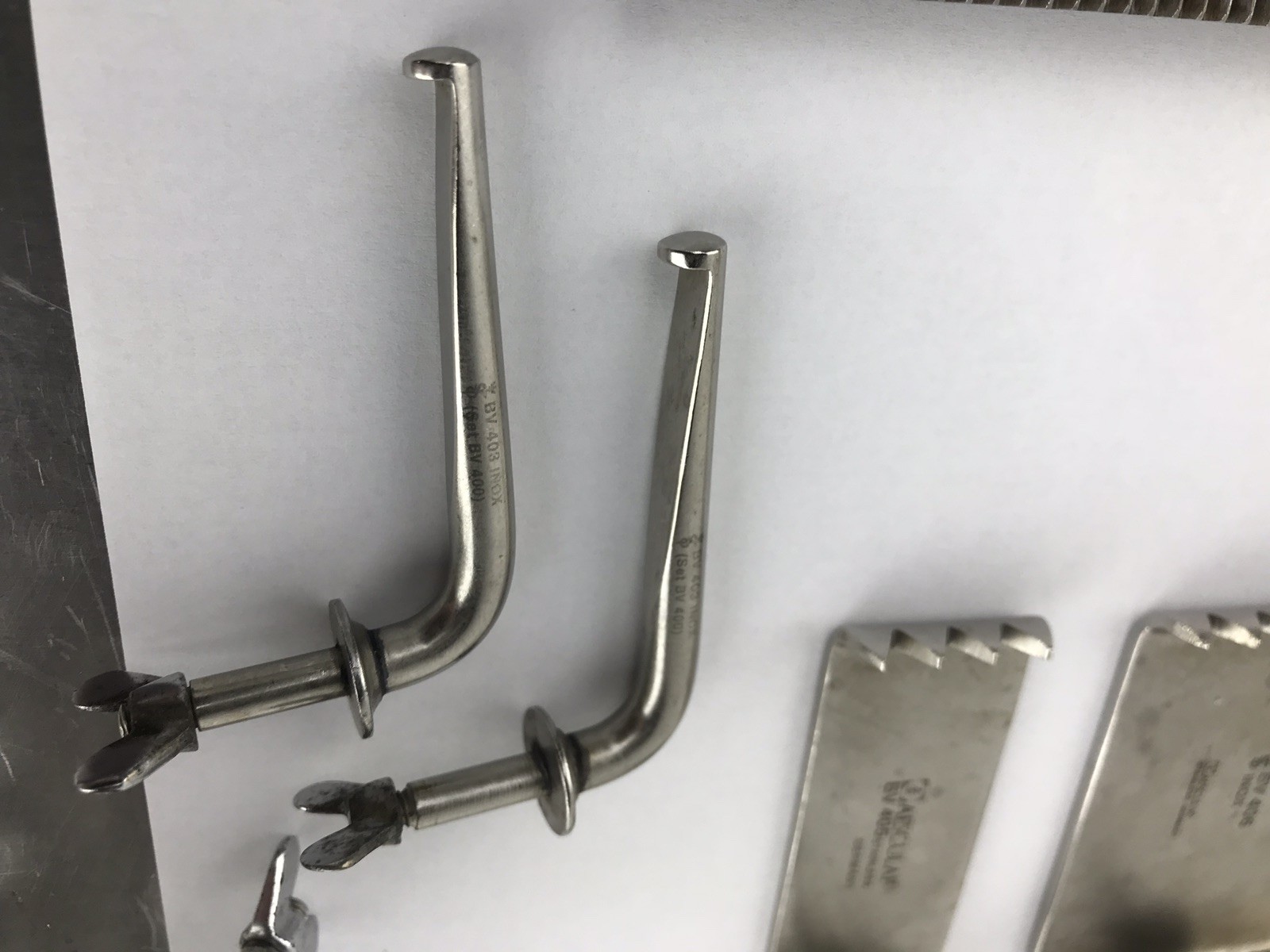 Aesculap BV400 Series Retractor Package BV401 BV409 BV403 INOX BV411 BV405 BV406