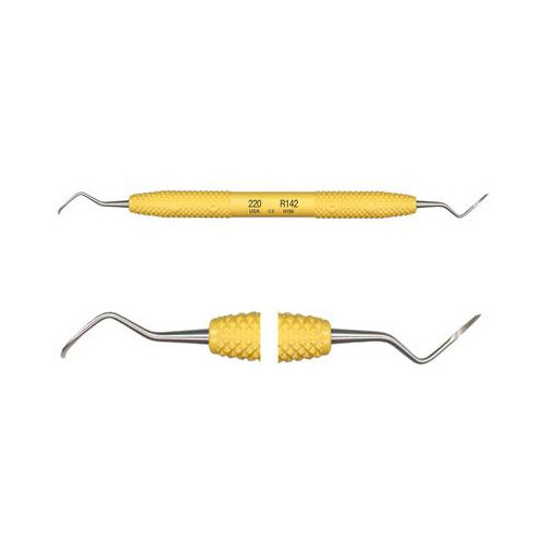PDT R142 Cruise Line Posterior Double End Dental Scaler Yellow #220