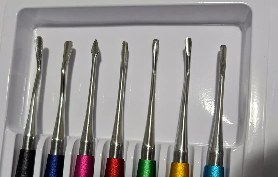 Dental Root Extracting Extraction Kit Set of 7 Luxating Elevators PDL Periotome