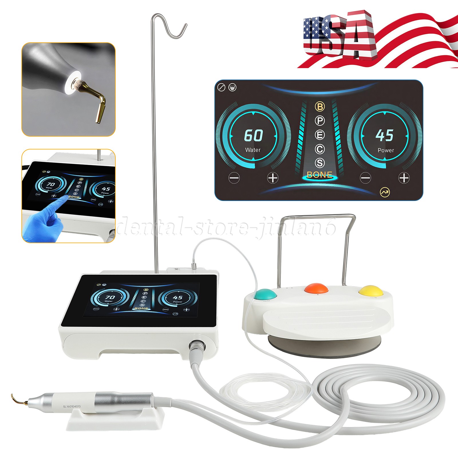 Dental Piezo Surgery Bone Cutter Ultrasonic Bone Piezosurgery Surgical Motor