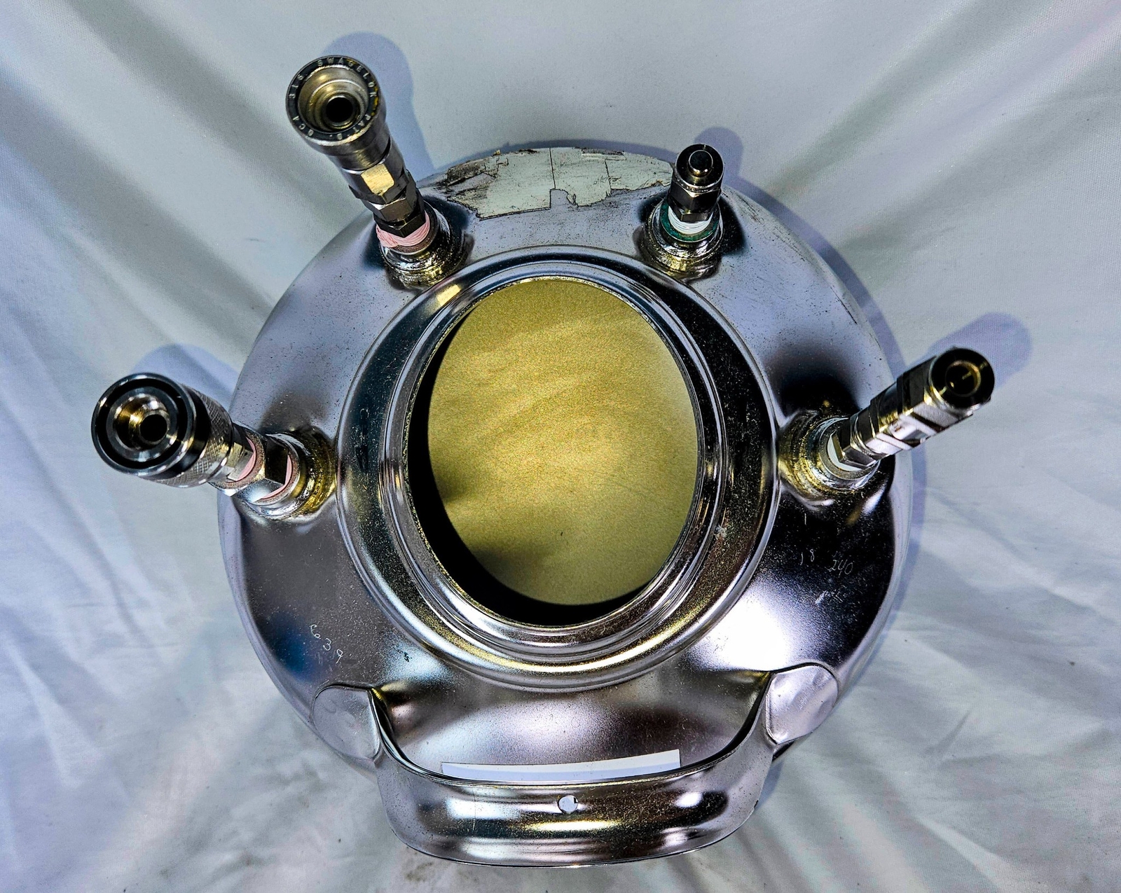 ALLOY PRODUCTS T316L 1LITER WIDE MOUTH ST STEEL PRESSURE VESSEL 90-DAY-WARRANT