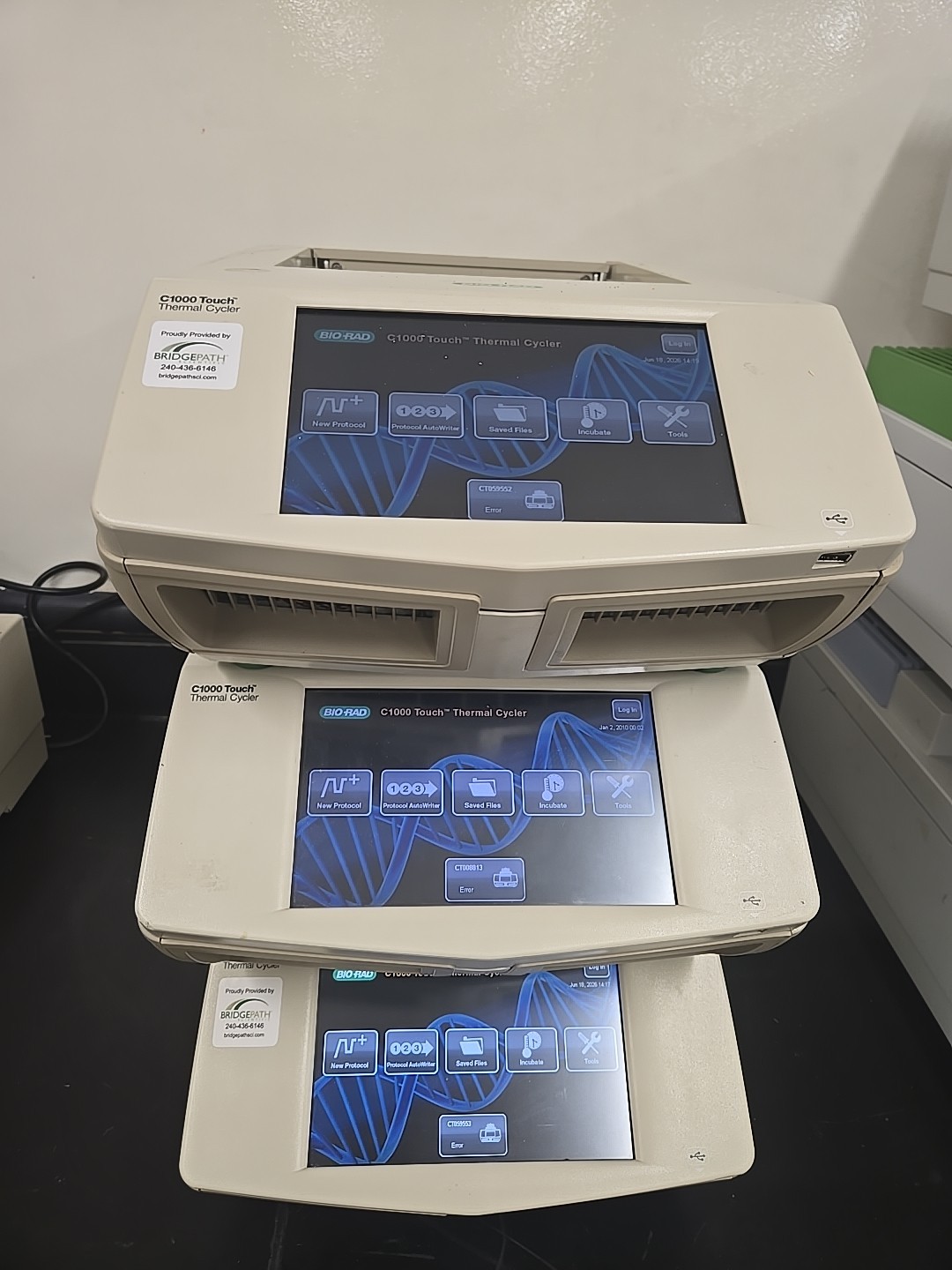 WORKING: BioRad C1000 Touch Thermal Cycler (Base Unit)