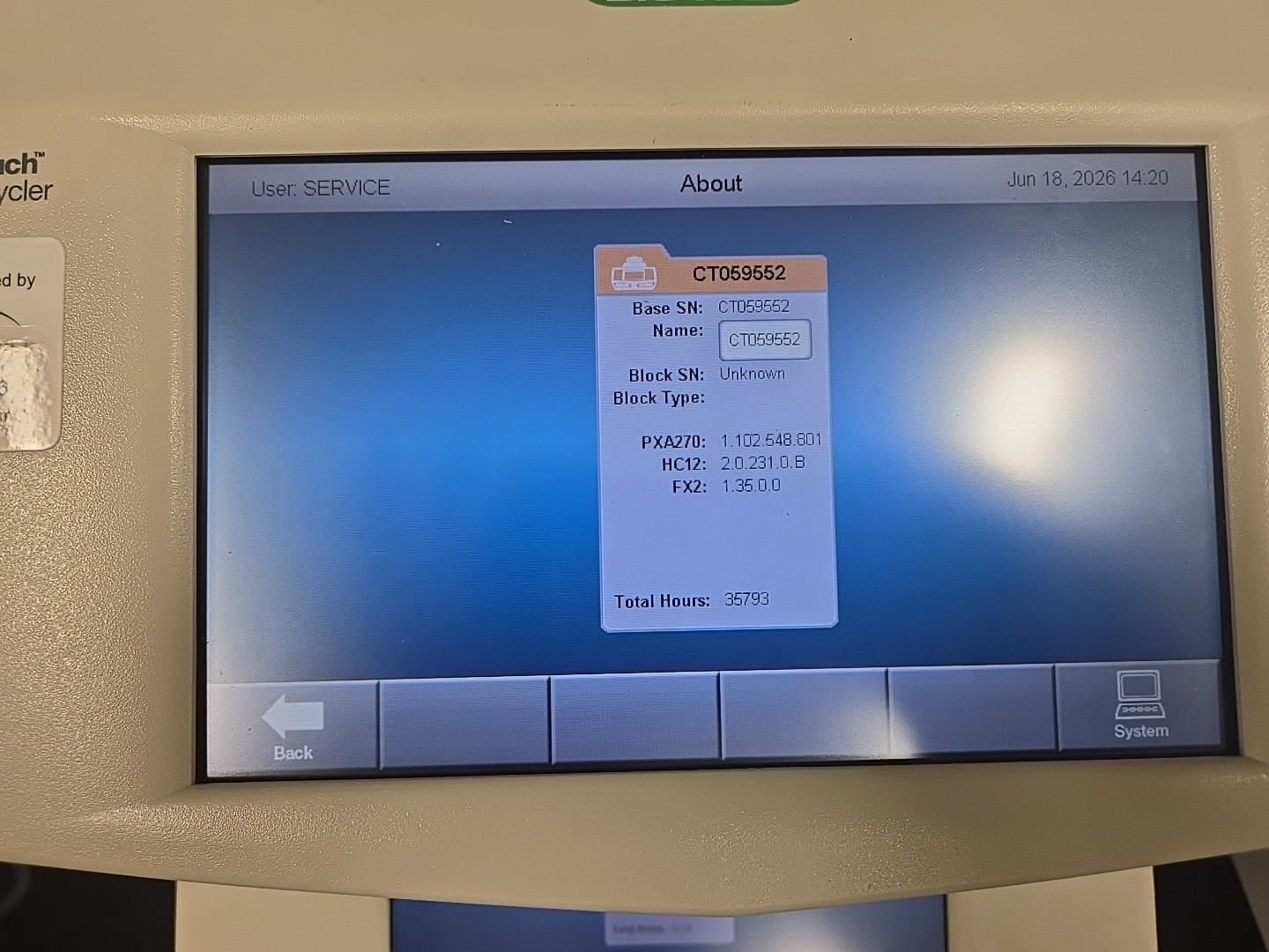 WORKING: BioRad C1000 Touch Thermal Cycler (Base Unit)