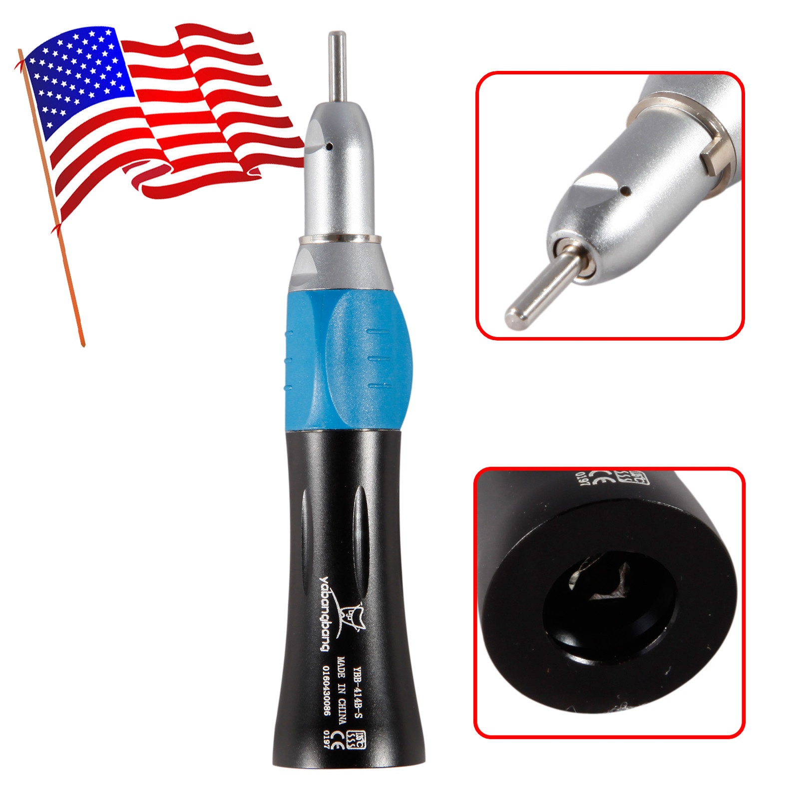Low Speed Handpiece 1:1 Straight Nosecone Handpieces 3C FAST Dental