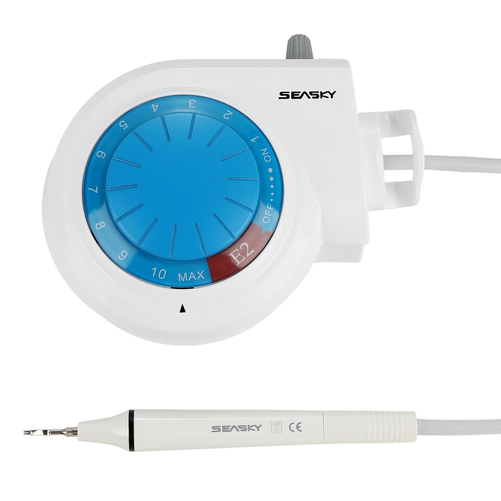 SEASKY Dental Ultrasonic Piezo Scaler w/ Handpiece 5*Tips fit EMS fit Cavitron E