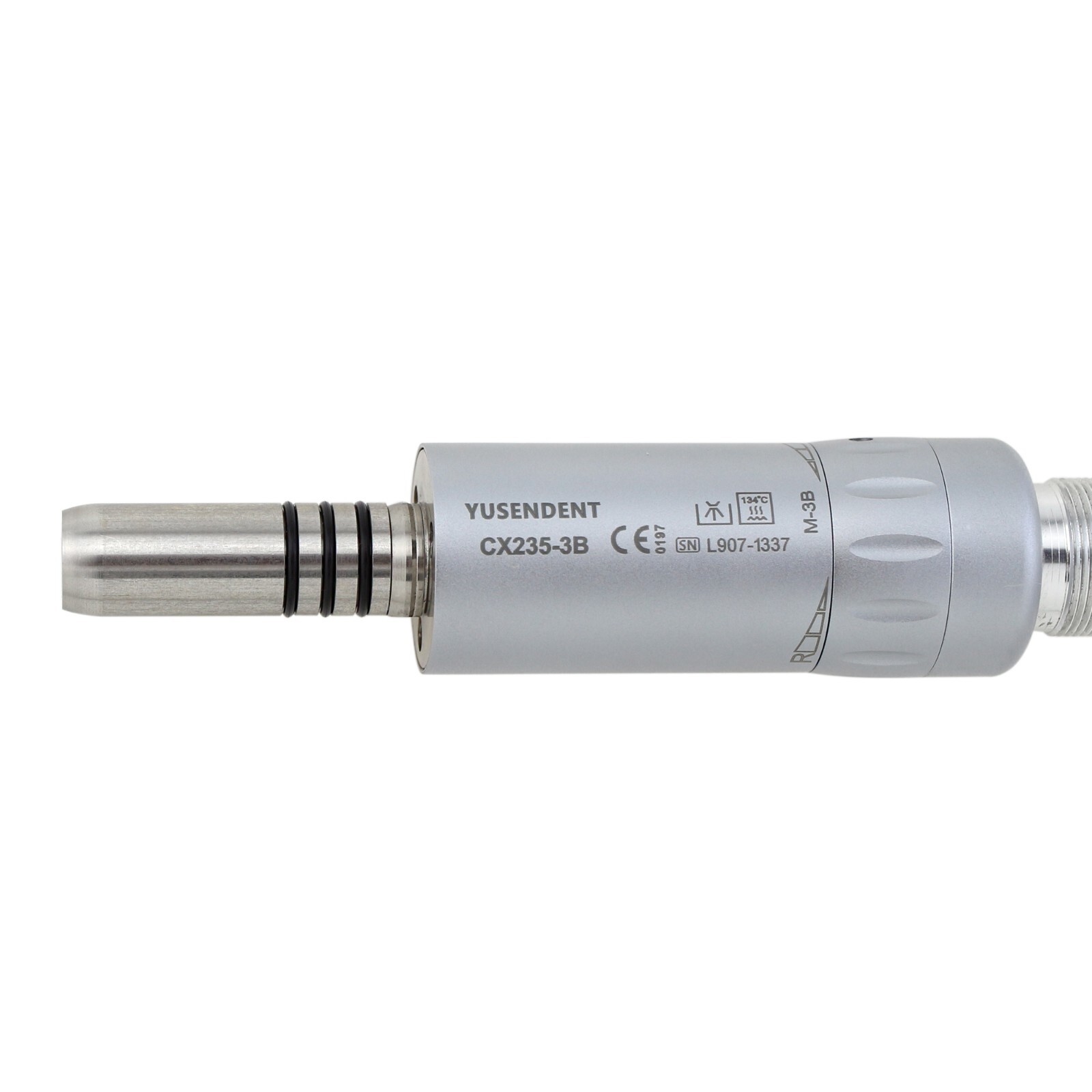 COXO Dental Low Speed Handpiece Contra Angle Straight Nose Cone Air Motor 4 Hole