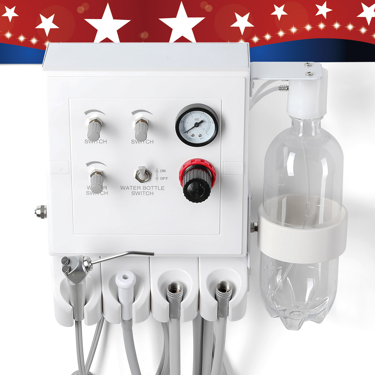 Dental Mobile Delivery Turbine Unit Suction Air Compressor /Dental Folding Chair