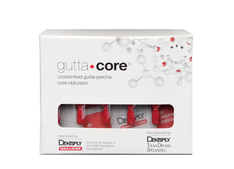 Dentsply Maillefer A1703P0042500 GuttaCore Pink Dental Obturators #25 30/Pk