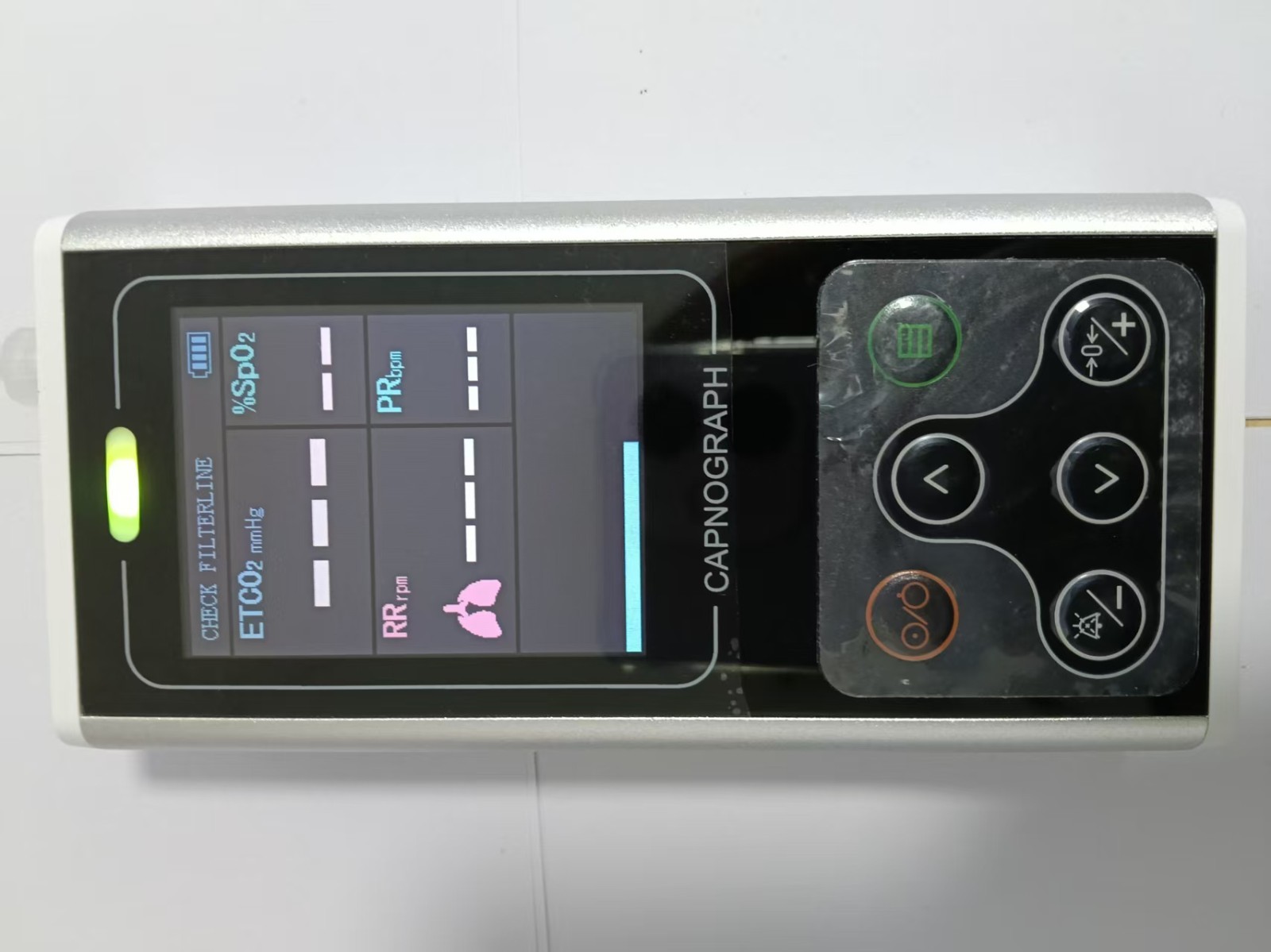 EtCO2 Monitor Portable Capnograph, End-Tidal Carbon Dioxide Respiratory Monitor