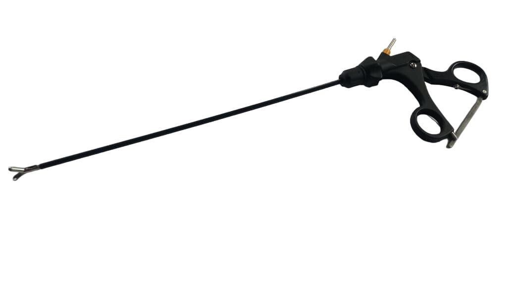 Laparoscopic Biopsy Cup With Teeth Tissue Grasper Surgical Instrument 5 mm 330mm