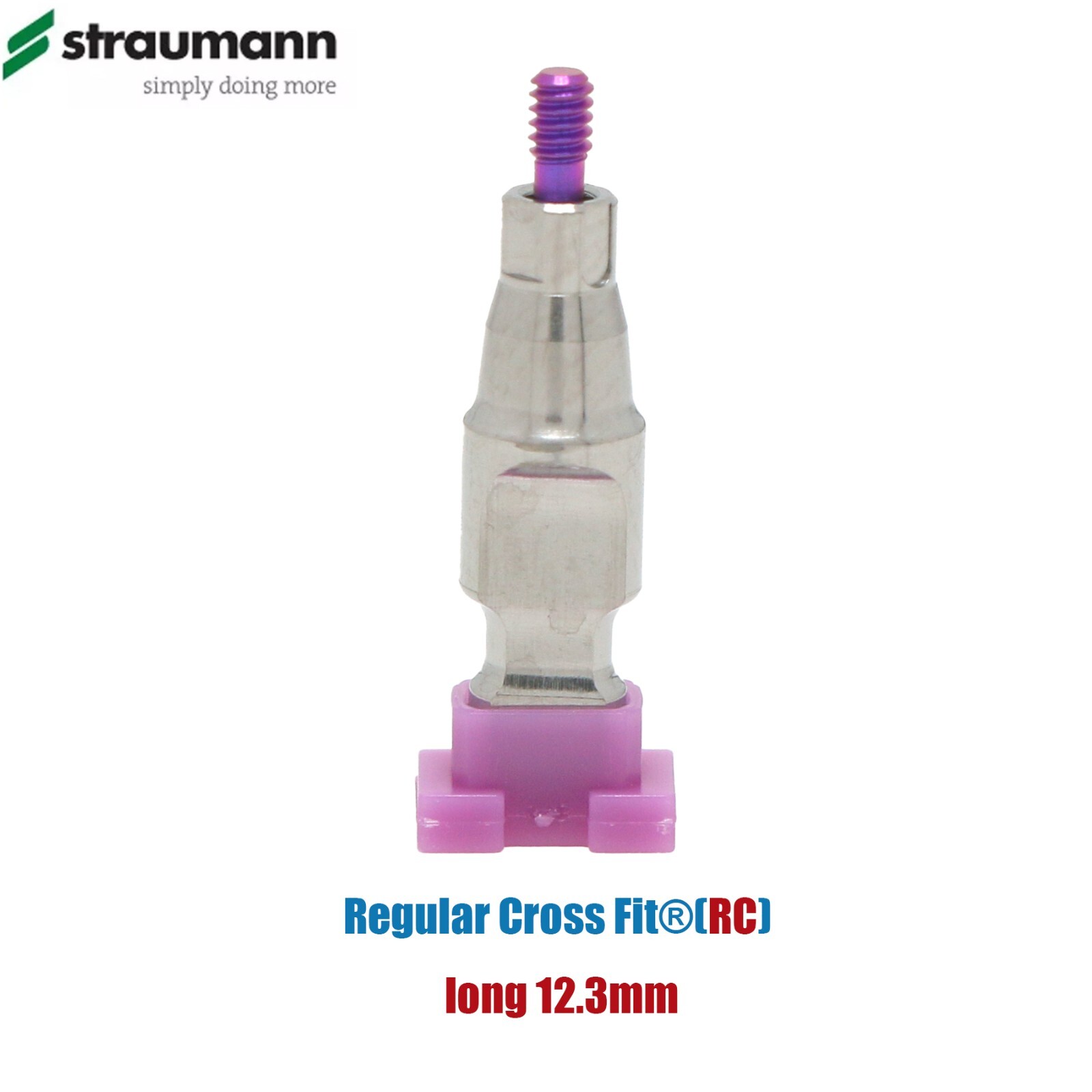 Straumann ITI Dental Impression Coping RC Open-Tray Short/Long & Closed Purple