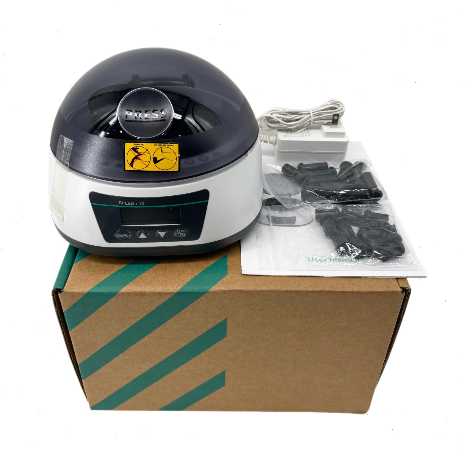 Lab Mini Centrifuge with Max Rotation Speed 7000rpm 0.2/0.5/1.5/2ml Micro Tube*1