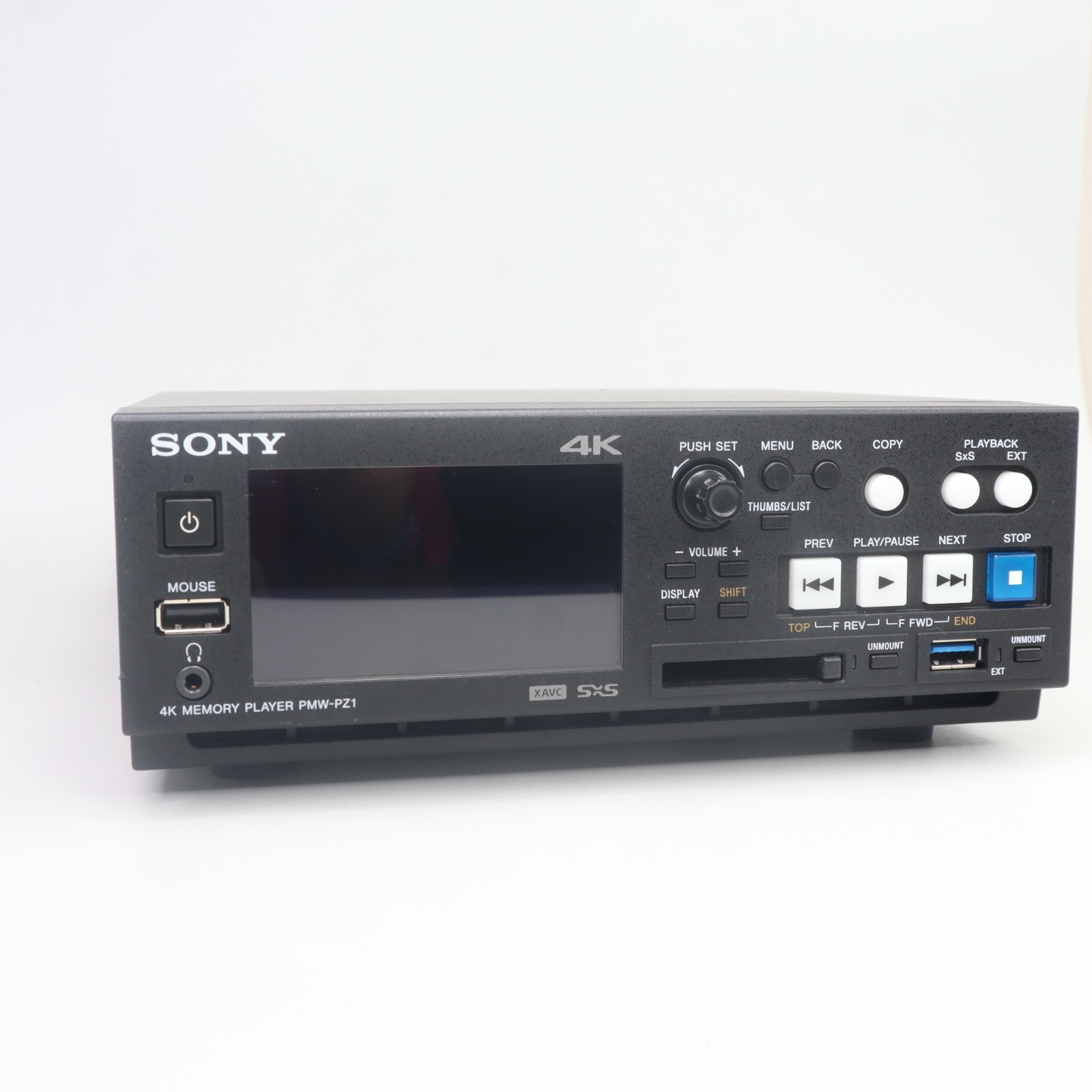 Sony PMW-PZ1 4K Memory Player Model PMW-PZ1