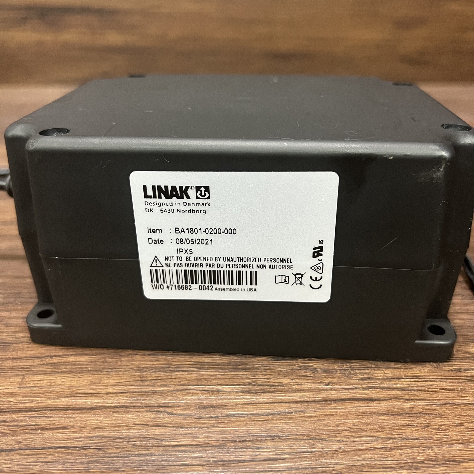 Linak BA1801-0200-000 Replacement Backup Battery 08/02/2021