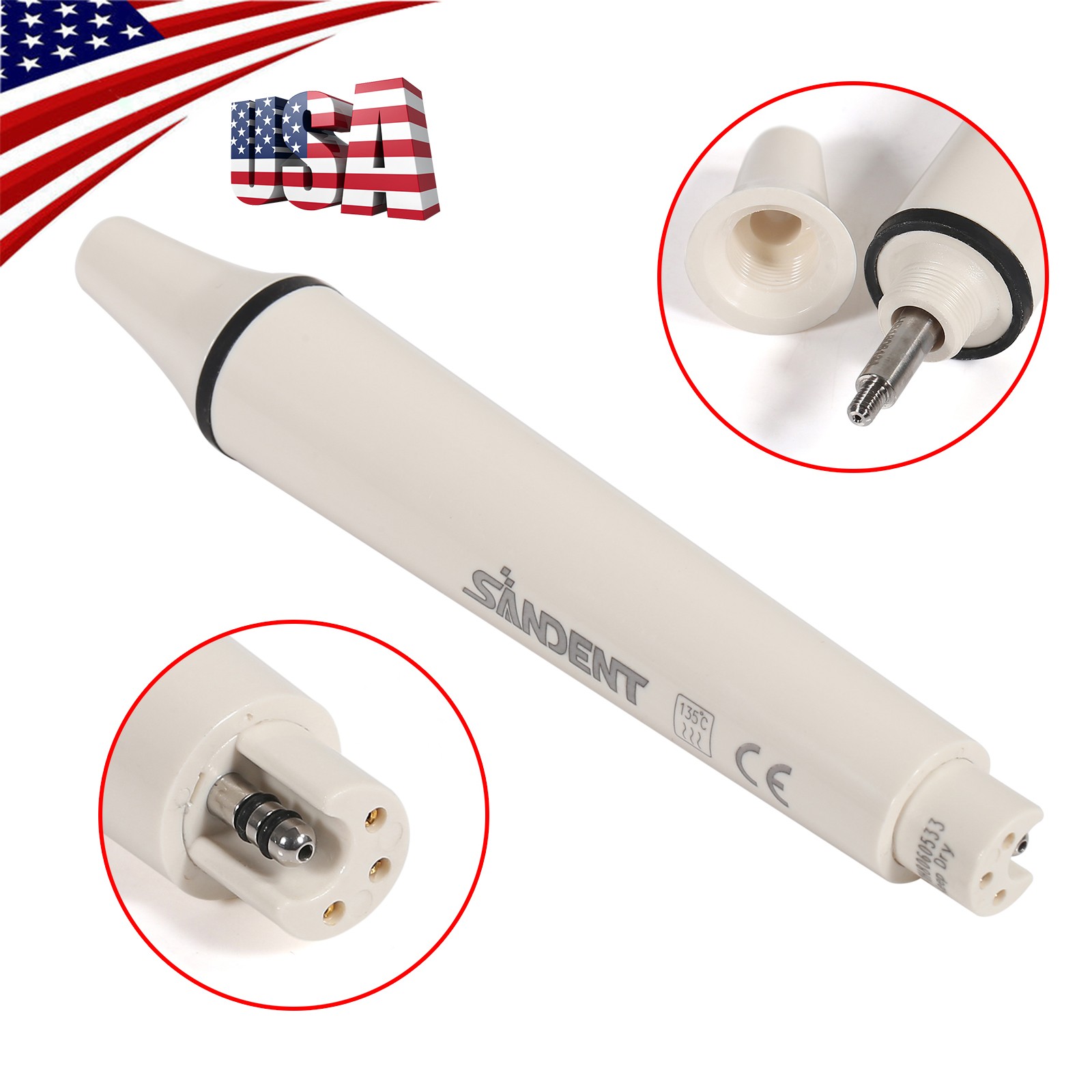 FDA SK-E1 Piezo Dental Ultrasonic Scaler for Cavitron EMS / G P E Tips Handpeice