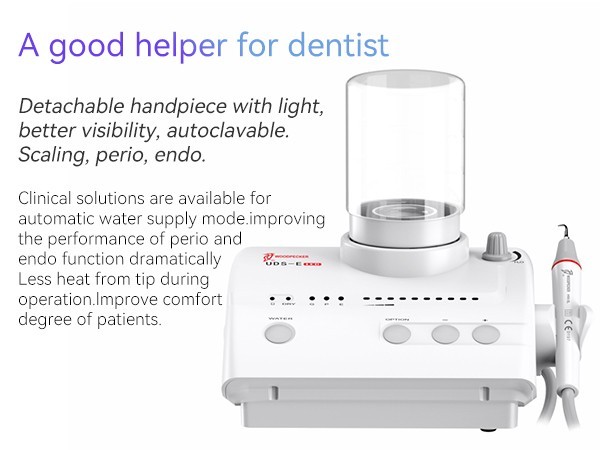 Woodpecker Dental UDS-E LED Ultrasonic Piezo Scaler HW-5L Handpiece 5*Tips