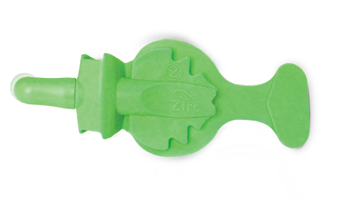 Zirc Mr. Thirsty One-Step Isolation Device – Pedo/Small Adult, Green 100/Pk