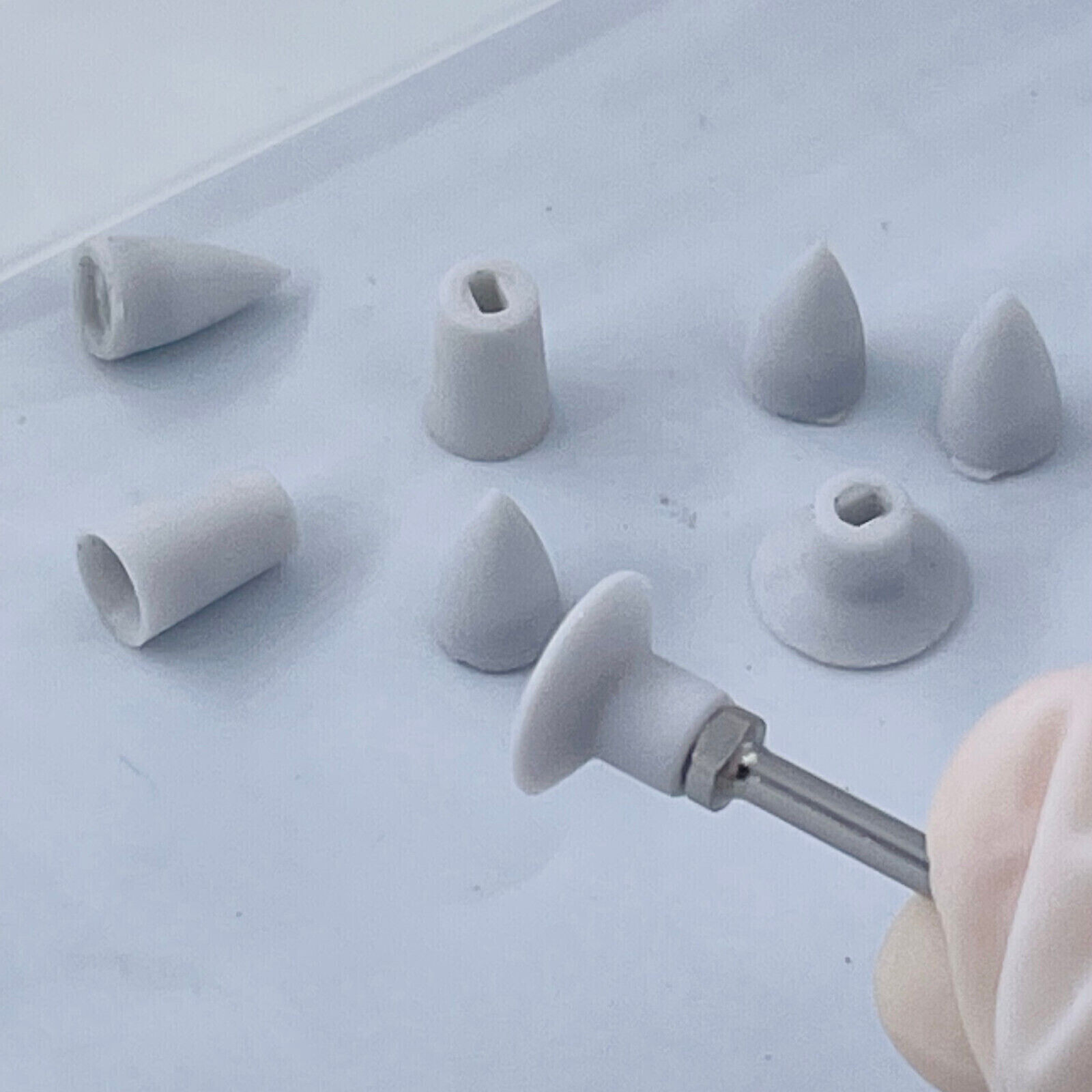 5 Set Dental 134°C Autoclavable 2.35MM Composite Finishing Polishing Mendrel Cup