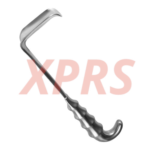 Set of 2 Richardson Retractors, Hollow Grip Handle, 1.5″x2.5″ Blade, 9.5″