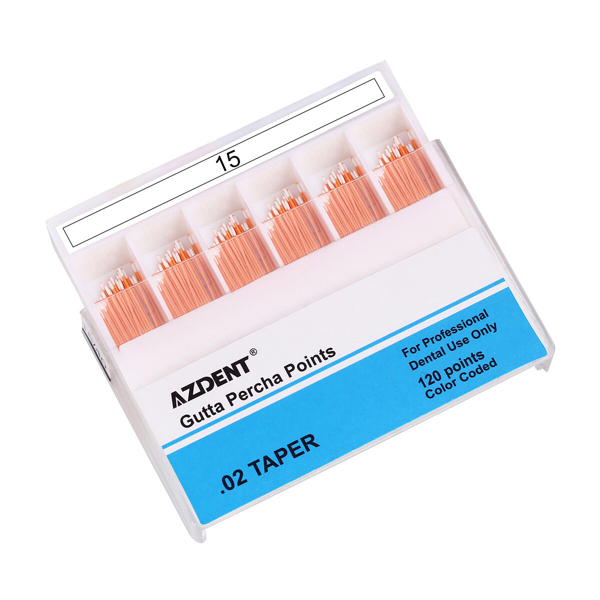 Dental Gutta Percha Points 0.02 /Absorbent Paper Points For Root Canal Treatment