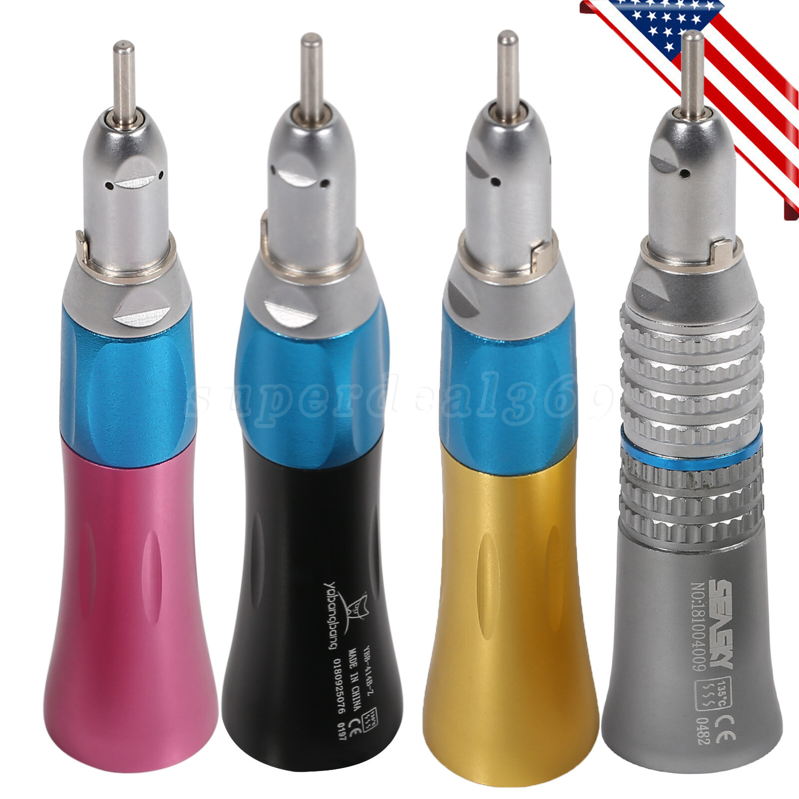 USA NSK Style Dental Slow Low Speed Straight Nosecone Handpiece E-type HP Bur