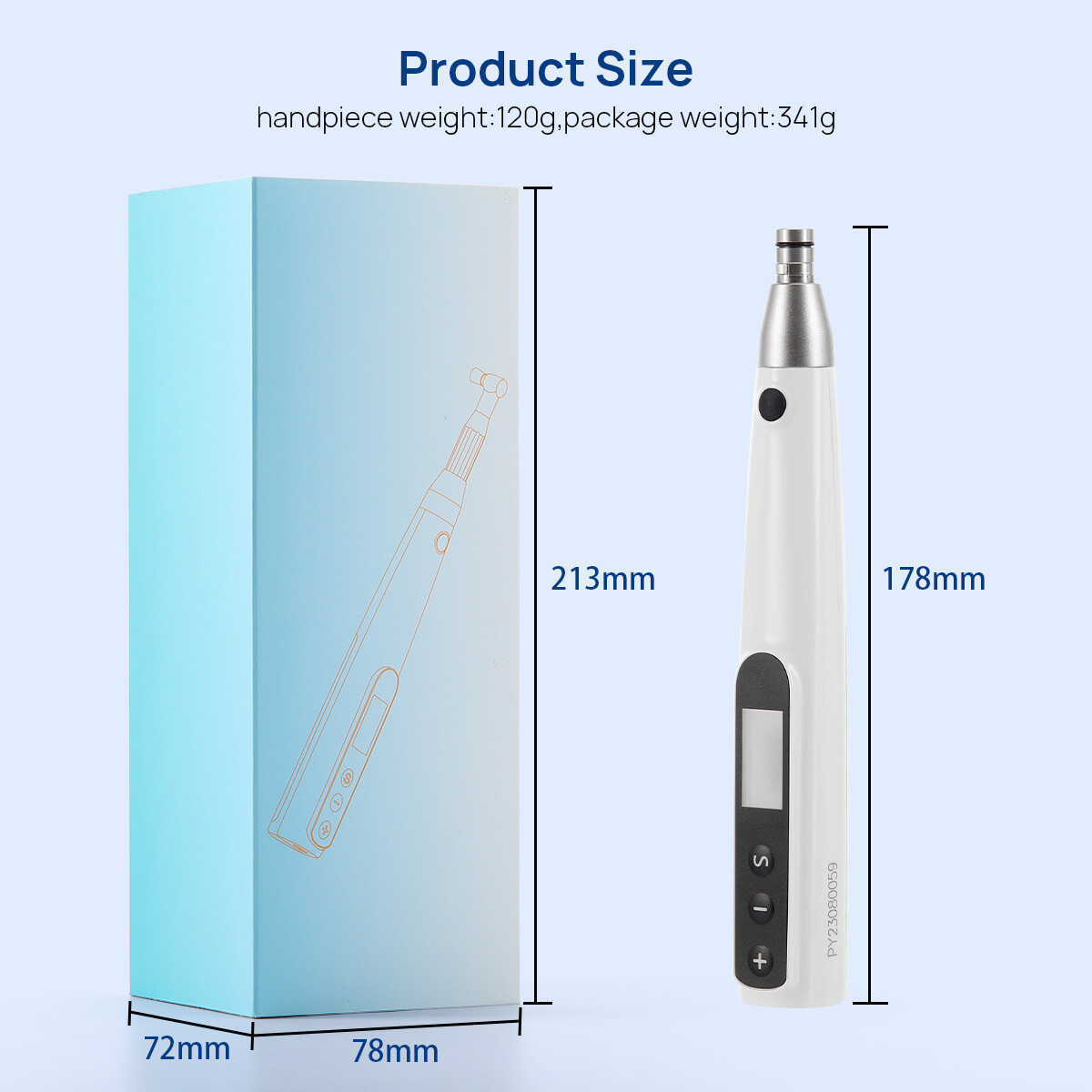 Dental Electric Hygiene Prophy Handpiece /Wireless 16:1 LED Endo Motor