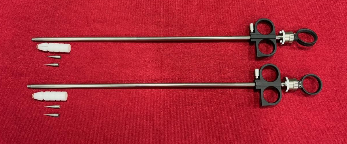 2pc-Gynecology Ring Applicator Double Puncture 7mm SS Best Quality Reusable