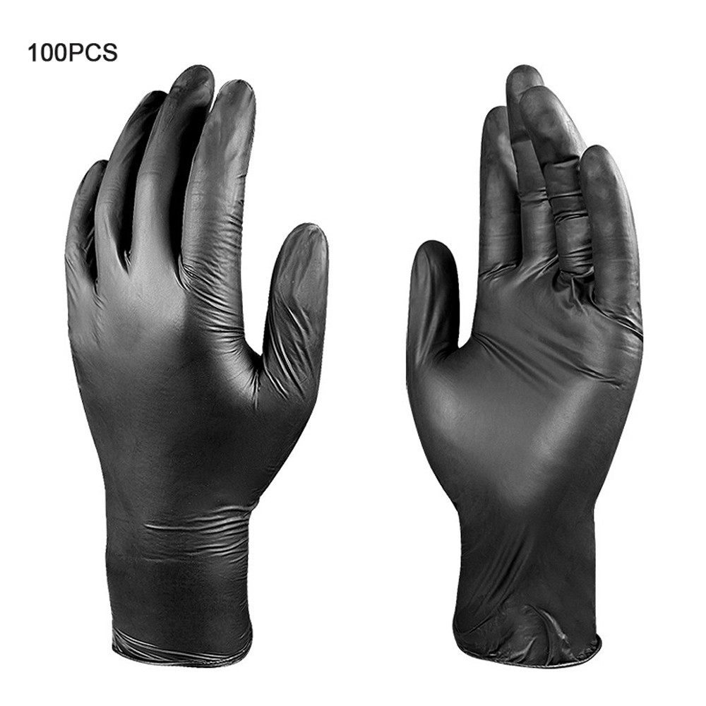 100pcs Disposable Nitrile Latex-Free Powder-Free Daily Protecting DBXW