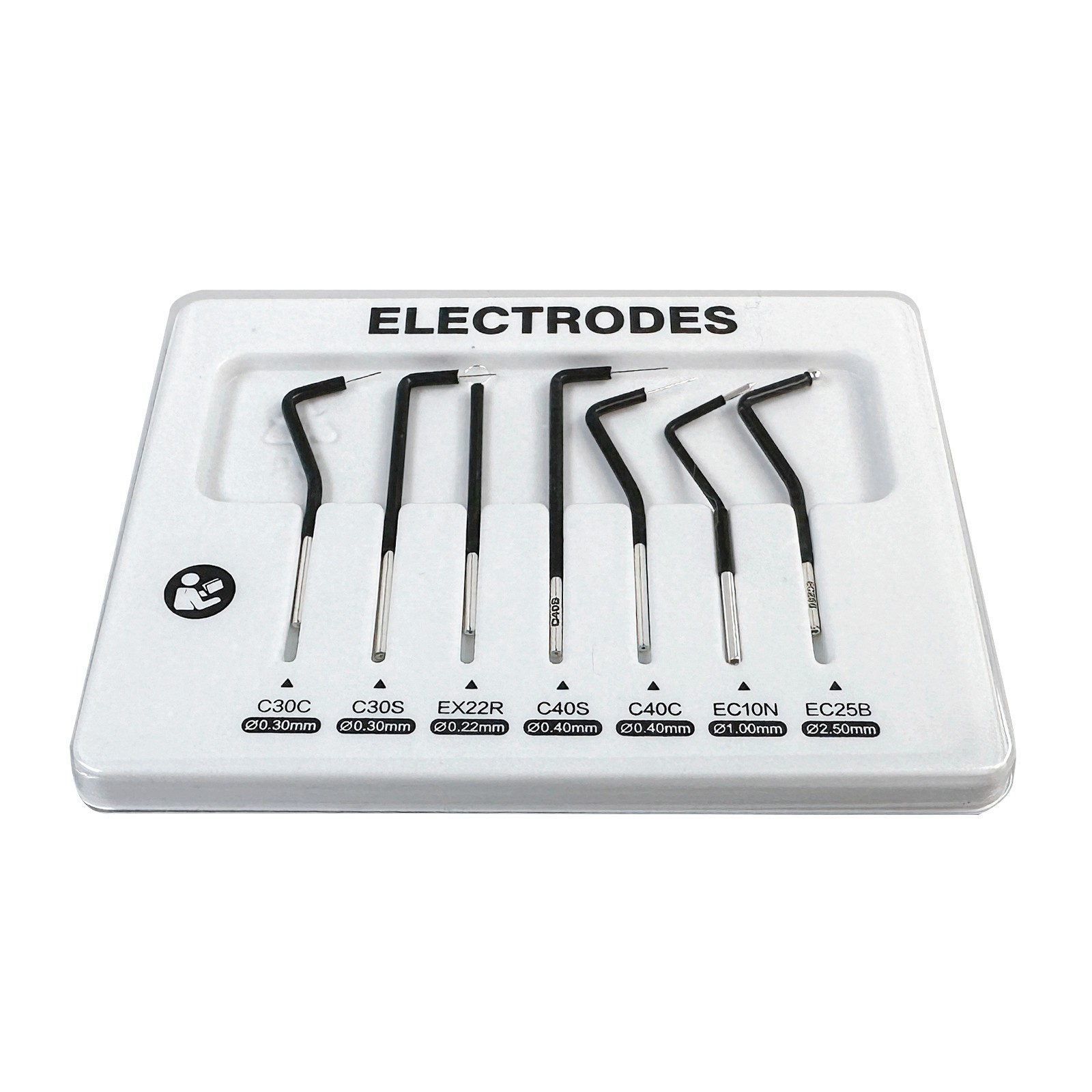 Dental Electrodes Electrosurgery Tips Set Fit ES-20 ES-01 Electrosurgery Unit US